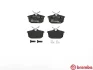 Комплект тормозных колодок из 4 шт. дисков BREMBO P54023 (фото 2)