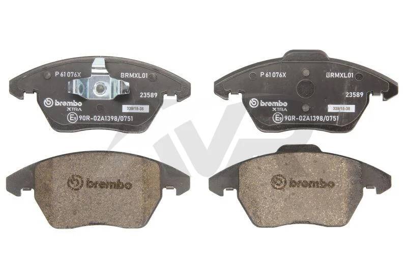 Гальмівні колодки дискові BREMBO P61 076X (фото 1)