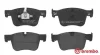 Колодки гальмівні дискові (комплект 4 шт) BREMBO P61127 (фото 2)