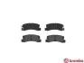 Комплект тормозных колодок из 4 шт. дисков BREMBO P83015 (фото 2)
