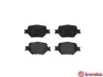 Комплект тормозных колодок из 4 шт. дисков BREMBO P83054 (фото 1)