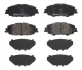 Колодки тормозные дисковые (комплект 4 шт.) BREMBO P83175 (фото 2)