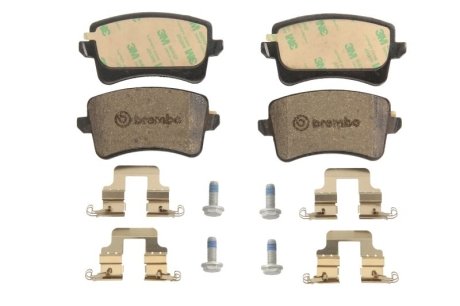 Комплект тормозных колодок из 4 шт. дисков BREMBO P85099X