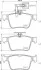 Тормозные колодки дисковые BREMBO P85 162 (фото 1)