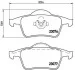Колодки тормозные дисковые BREMBO P86014 (фото 1)