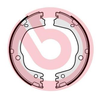 Гальмівні колодки барабанні BREMBO S30543