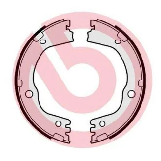 Гальмівні колодки барабанні BREMBO S30543