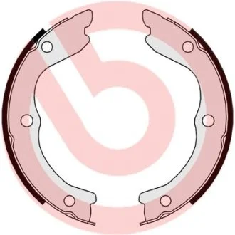 Тормозные колодки барабанные Brembo BREMBO S56543