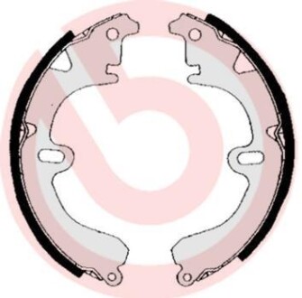 Тормозные колодки барабанні BREMBO S83 506