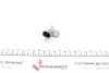 Датчик ABS AUDI/FORD/VW Q7/Focus/Passat/Tiguan/Touareg "2,0-6,0 "FL/RL "99>> BREMI 50311 (фото 1)