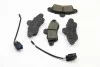 Тормозные колодки зад. Ford Mondeo 93-00 (Bendix) (115,8x53,7x15) BREMSI BP2562 (фото 1)