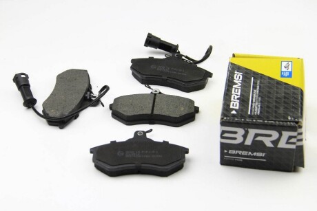 Тормозные колодки пер. Audi 80/90 84-87 (TRW) (118,9x69,5x16,3) BREMSI BP2644
