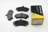 Тормозные колодки пер. Mitsubishi Colt/Volvo S40/V40 1.1-2.0 i/TD 95- (TRW) BREMSI BP2702 (фото 1)