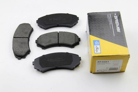 Тормозные колодки пер. Mitsubishi Grandis 04-11/Pajero 90- (sumitomo) BREMSI BP3001