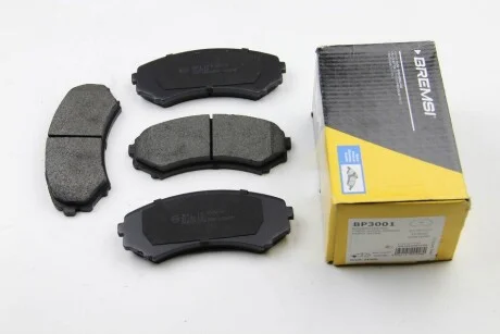 Тормозные колодки пер. Mitsubishi Grandis 04-11/Pajero 90- (sumitomo) BREMSI BP3001