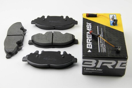 Тормозные колодки пер. Vito (639) 03-07 (>ch.№342257) BREMSI BP3100