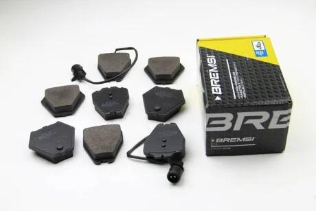 Тормозные колодки пер. Audi A6 3.7/A8 98-02 (Lucas) BREMSI BP3122
