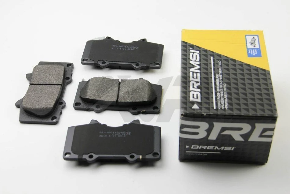 Гальмівні колодки пер. Toyota Land Cruiser/Hilux VII/Lexus GX/ MITSUBISHI PAJERO 01- (sumitomo) BREMSI BP3139 (фото 1)