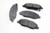 Тормозные колодки пер. Nissan Micra 03-10/Note 06-12 (sumitomo) BREMSI BP3335 (фото 1)