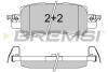 Гальмівні колодки зад. CX3/2/CX5 12- BREMSI BP3536 (фото 1)