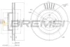 Гальмівний диск BRZ/Forester/Impreza/Legacy/Outback (09-21) BREMSI CD7175V (фото 1)