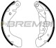 Тормозные колодки зад. Astra/Combo/Corsa/Lanos (82-12) BREMSI GF0354 (фото 1)