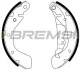 Тормозные колодки зад. Astra/Combo/Corsa/Lanos (82-12) BREMSI GF0354 (фото 1)