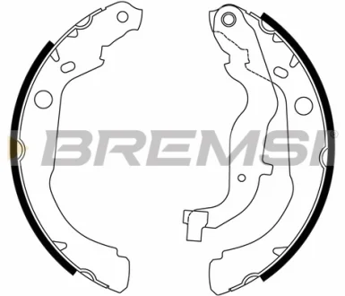 Гальмівні колодки зад. Duster/Duster 11- BREMSI GF0447