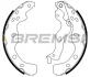 Гальмівні колодки зад. Suzuki SX4 06-15 (220x36) (BOSCH) BREMSI GF0919 (фото 1)