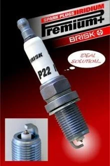Свеча зажигания IRIDIUM PREMIUM+  BRISK P22