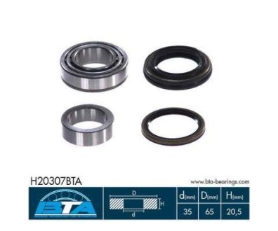 Подшипник ступицы BTA H20307BTA