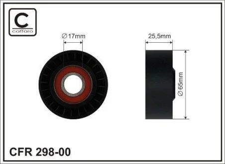 Ролик CAFFARO 29800