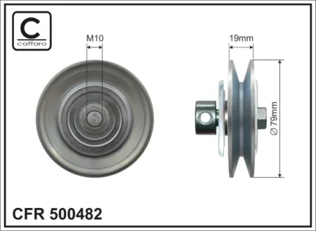 Натяжний ролик CAFFARO 500482