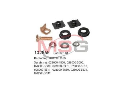 Контакт втягуючого реле (мідний гвинт) CARGO 132565