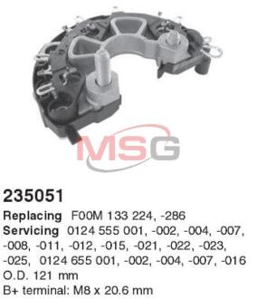 Випрямляч діодний CARGO 235051