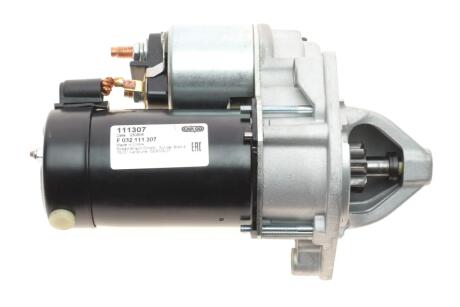 Стартер (12В, 1,2кВт, новий із заставою) HONDA ACCORD VIII HYUNDAI COUPE I, COUPE II, ELANTRA III, HIGHWAY, LANTRA II, MATRIX, TIBURON, TRAJET, TUCSON KIA CARENS I, CERATO I 1.6-2.0LPG 06.95-09.12 CARGO F 032 111 307