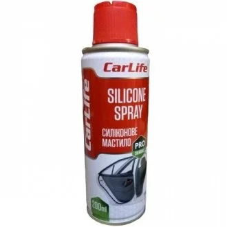 Силиконовая смазка CARLIFE SILICONE SPRAY, 200ml CarLife CF200