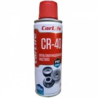 Мультифункциональная смазка CARLIFE MULTIFUNCTIONAL LUBRICANT CR-40,200ml CarLife CF202