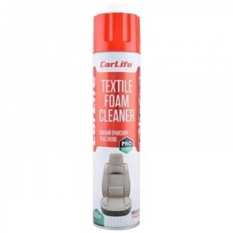 Пенный очиститель текстиля. CARLIFE TEXTILE FOAM CLEANER 650ml CarLife CF651