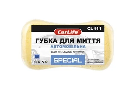 Губка для мытья автомобиля 220*120*60 SPECIAL CARLIFE CarLife CL411