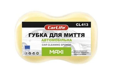 Губка для мытья автомобиля 240*160*70 MAXI CARLIFE CarLife CL413