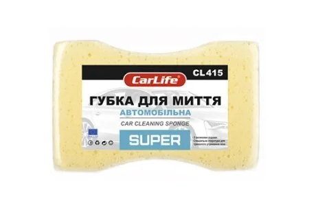 Губка для мытья автомобиля 200*130*70 SUPER CARLIFE CarLife CL-415