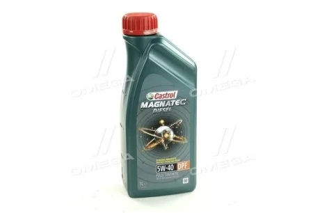 Масло ДВС 5W-40 Castrol MAGNATEC DIESEL DPF API SN/CF, ACEA C3, GM dexos2, 1л, синт. CASTROL 1502B8