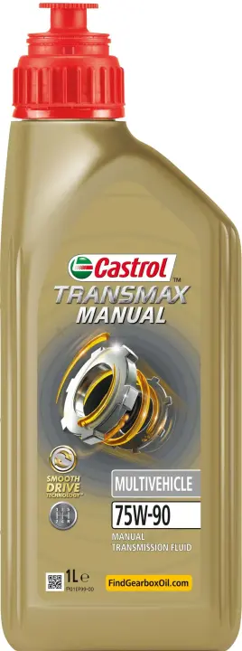 Масло трансмисс. 75W-90 Castrol TRANSMAX MANUAL MULTIVEHICLE, GL-4, 1л, синт. CASTROL 15F16E (фото 1)