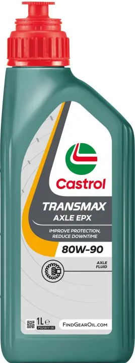 Масло трансмисс. 80W-90 Castrol TRANSMAX AXLE EPX, GL-5, 1л, п/синт. CASTROL 15F1BA (фото 1)