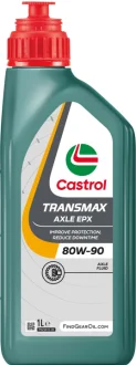 Масло трансмисс. 80W-90 Castrol TRANSMAX AXLE EPX, GL-5, 1л, п/синт. CASTROL 15F1BA