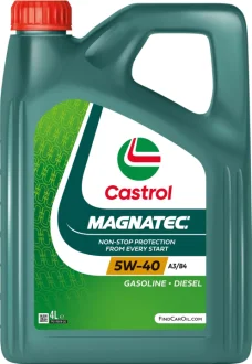 Олія ДВЗ 5W-40 Castrol MAGNATEC API SN/CF, ACEA A3/B4, 4л, синт. CASTROL 15F64A