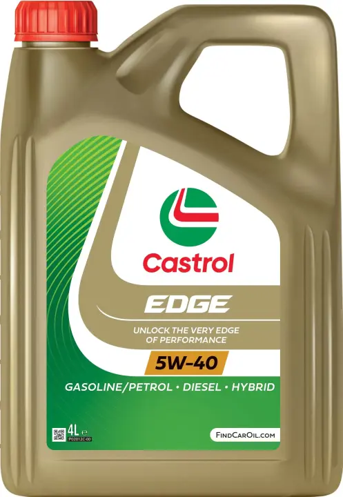 Масло ДВС 5W-40 Castrol EDGE API SN/CF, ACEA C3, GM dexos2, 4л, синт. CASTROL 15F7D6 (фото 1)