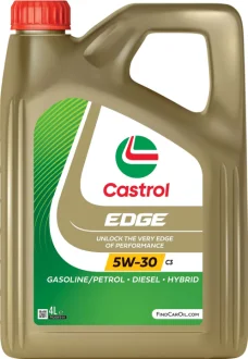 Олія ДВЗ 5W-30 Castrol EDGE C3 API SN/CF, ACEA C3, GM dexos2, 4л, синт. CASTROL 15F7ED