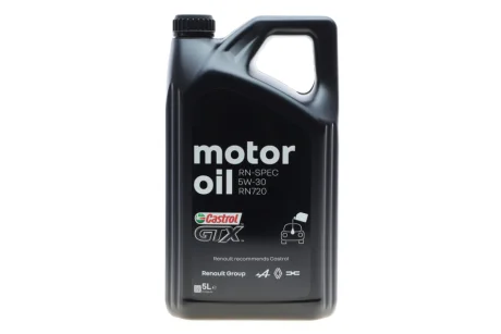 Олива моторна GTX RN-SPEC 5W-30 RN 720 (5 Liter) CASTROL 7711943687